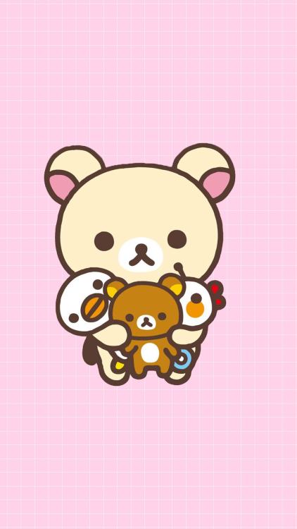 kawaii tumblr wallpaper,karikatur,teddybär,gelb,rosa,kopf