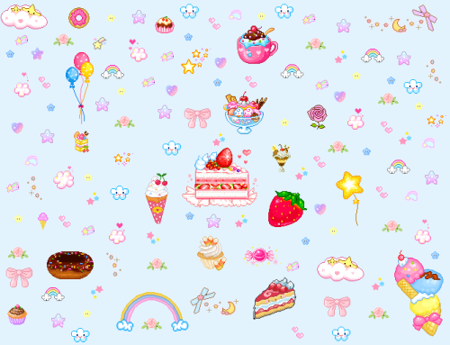 kawaii tumblr wallpaper,papel de regalo,diseño,textil,modelo,clipart