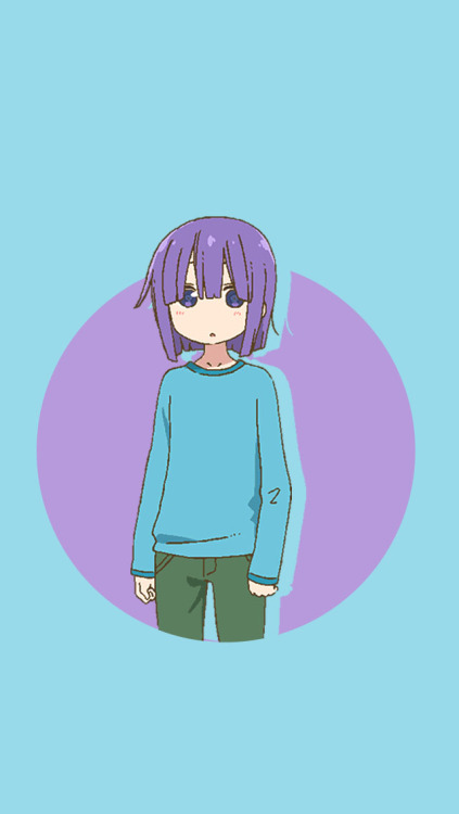 fond d'écran kawaii tumblr,dessin animé,anime,illustration,violet,violet