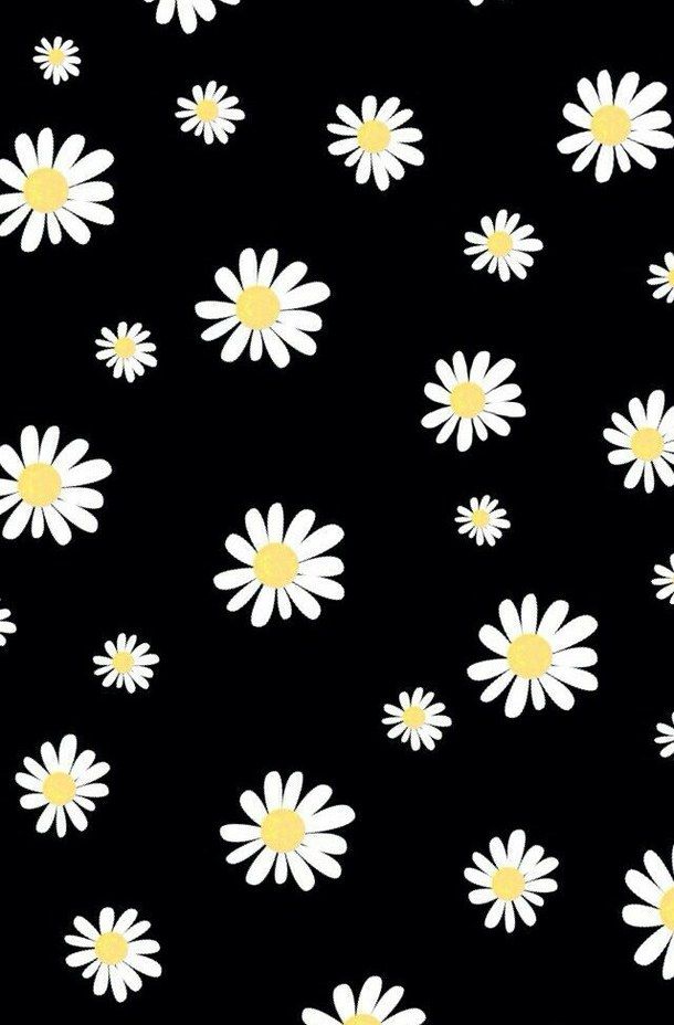 cute tumblr wallpapers for iphone 6,pattern,yellow,flower,daisy,plant