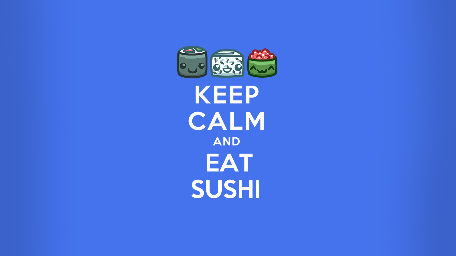 sushi cat wallpaper,azul,texto,fuente,verde,sistema operativo