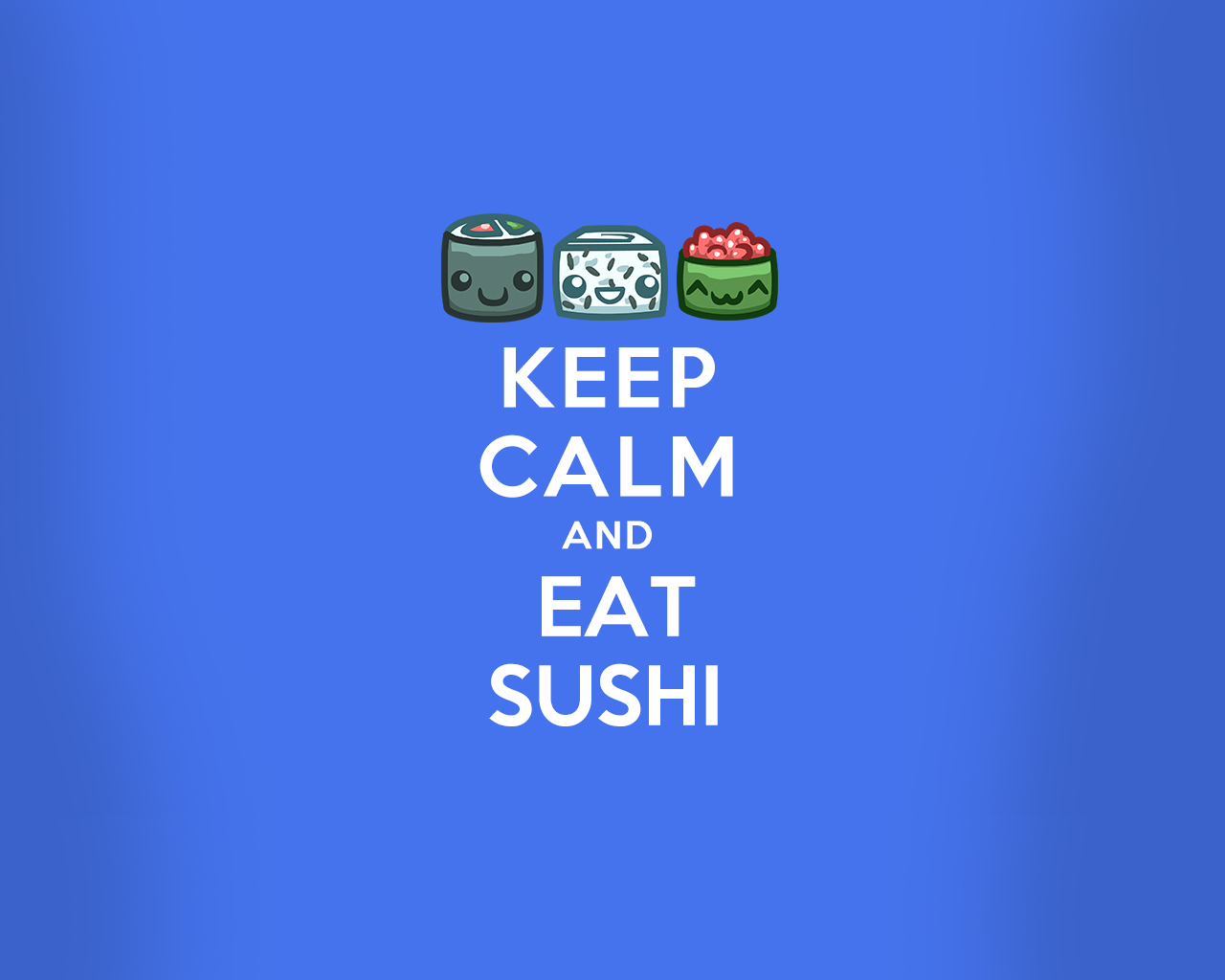sushi cat wallpaper,blue,text,font,cobalt blue,logo