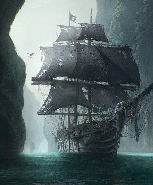 papel pintado negro perla,embarcacion,velero,galeón,vehículo,embarcación