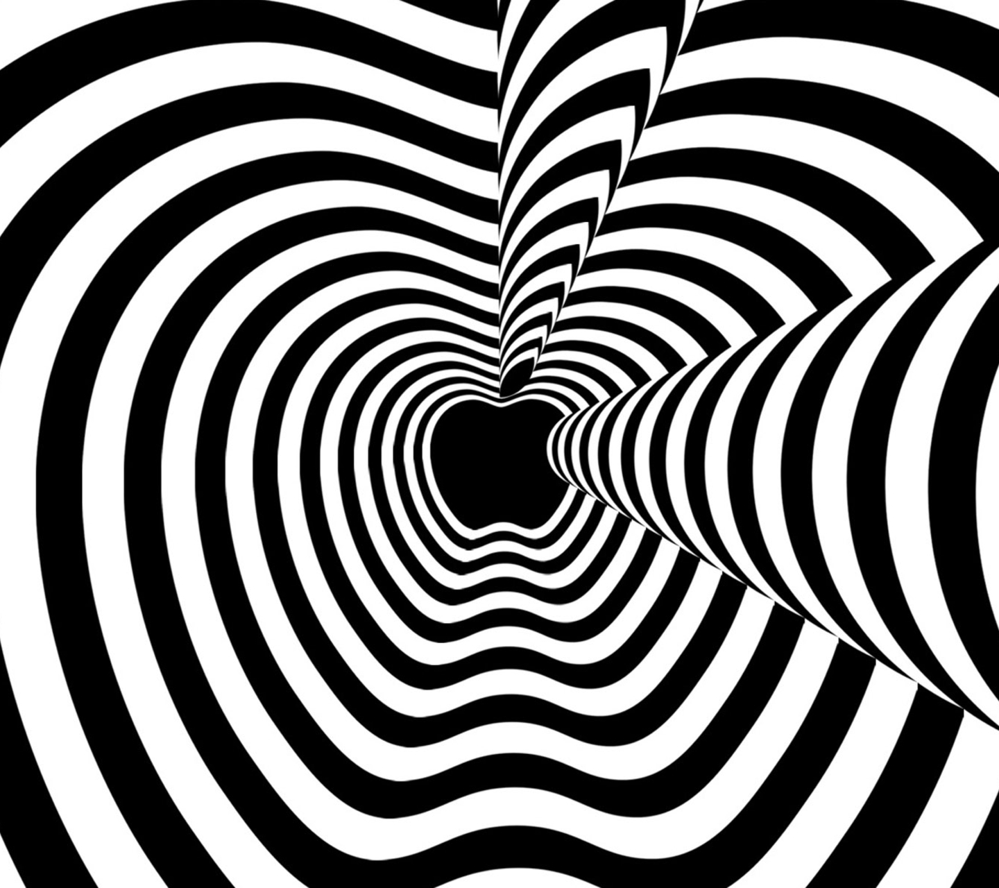 illusione ottica wallpaper hd,bianco e nero,monocromatico,linea,modello,fotografia in bianco e nero