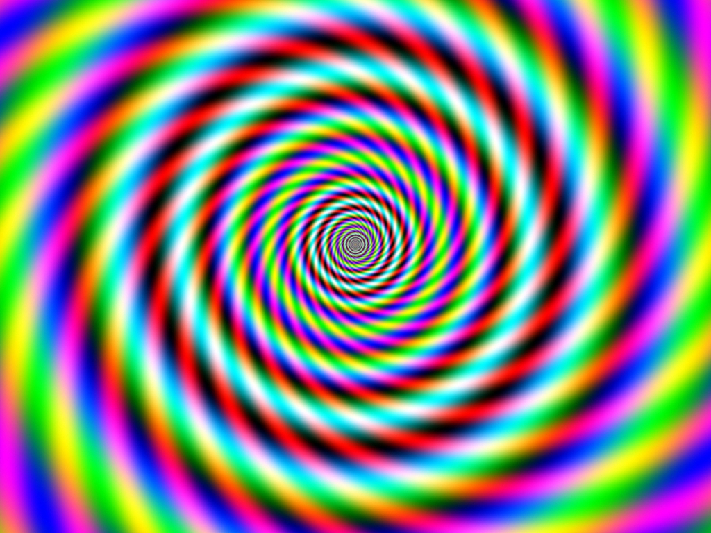illusion d'optique fond d'écran hd,spirale,vortex,cercle,art psychédélique,couleur