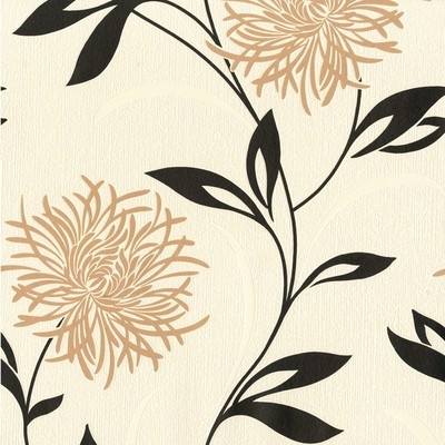 black and beige wallpaper,flower,botany,plant,wallpaper,pattern