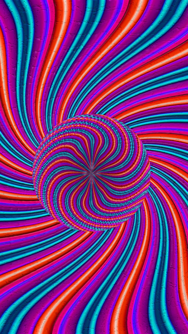 optical illusion iphone wallpaper,pattern,purple,psychedelic art,line,fractal art