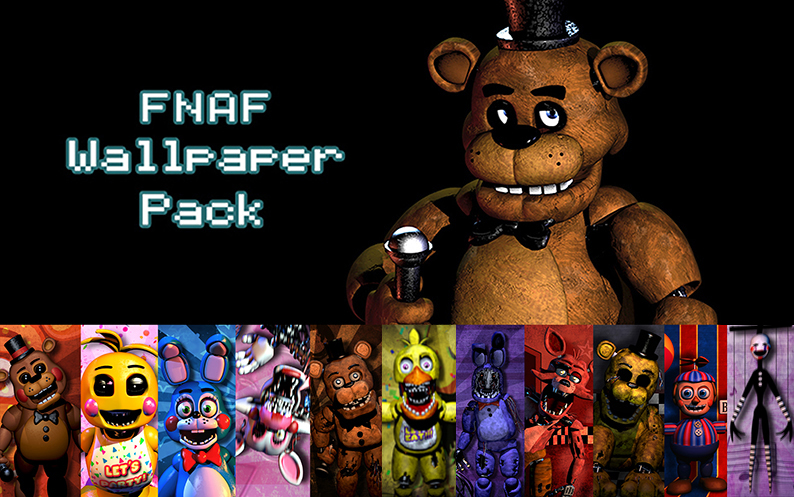 cute fnaf wallpaper,cartoon,bear,teddy bear,toy,animated cartoon