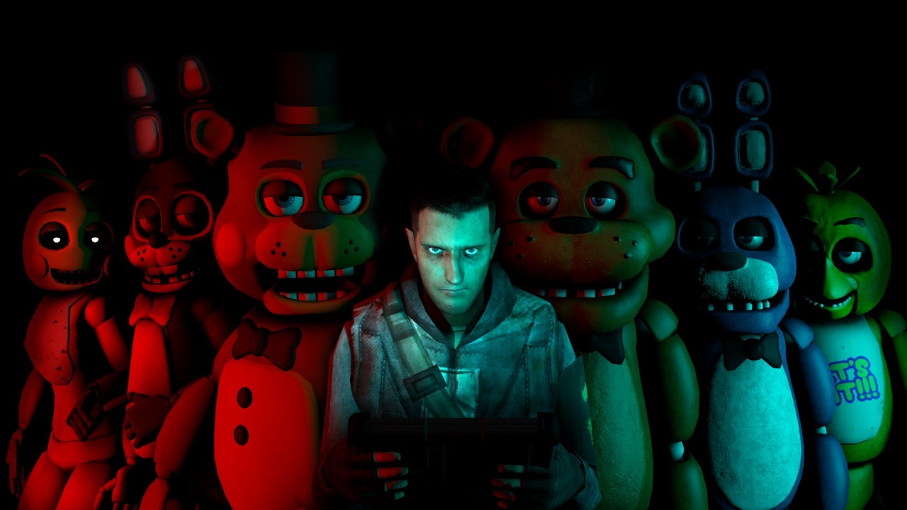 fnaf wallpaper hd,fiction,toy,darkness,fictional character,action figure