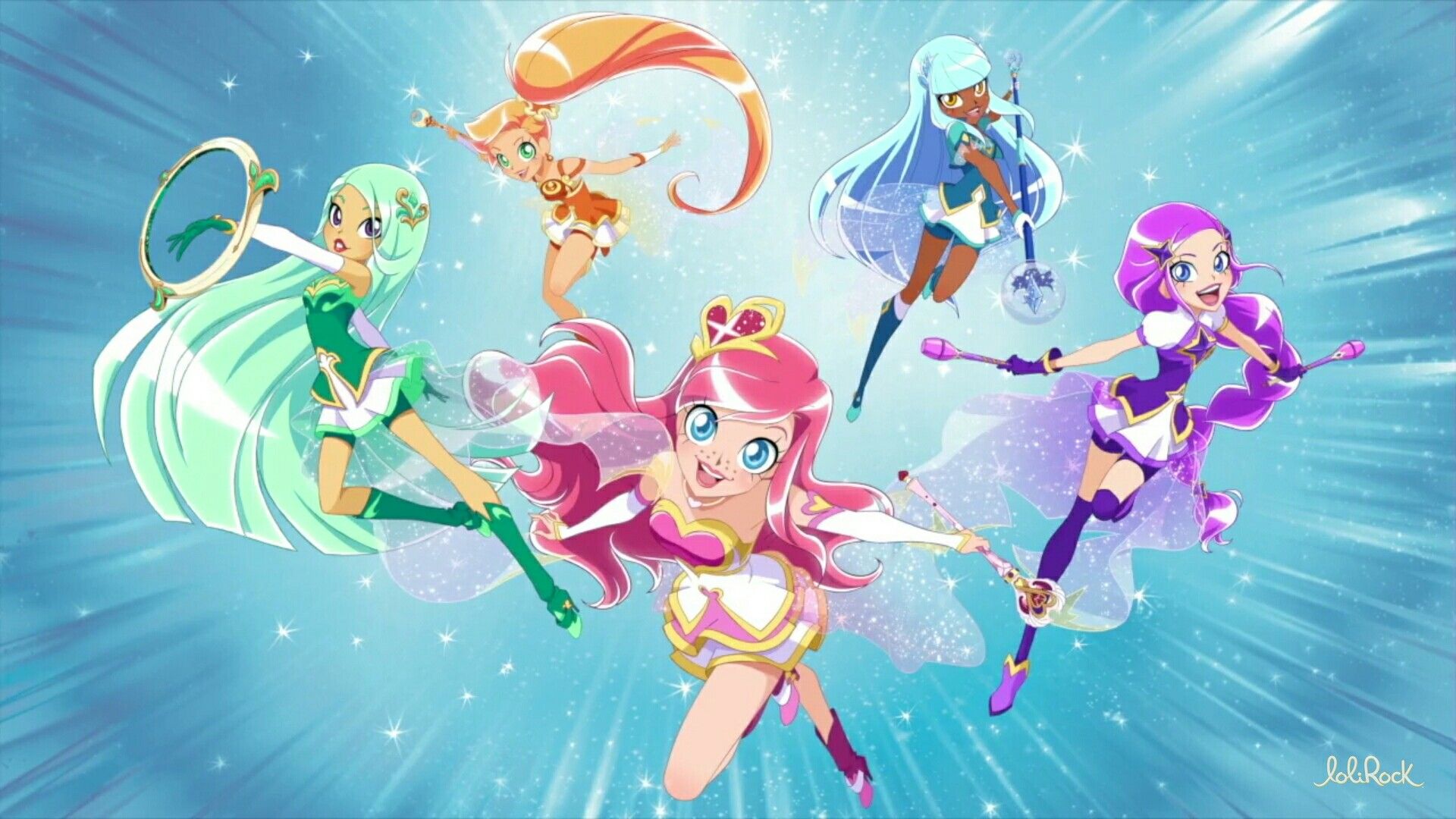 lolirock tapete,animierter cartoon,karikatur,illustration,erfundener charakter,anime