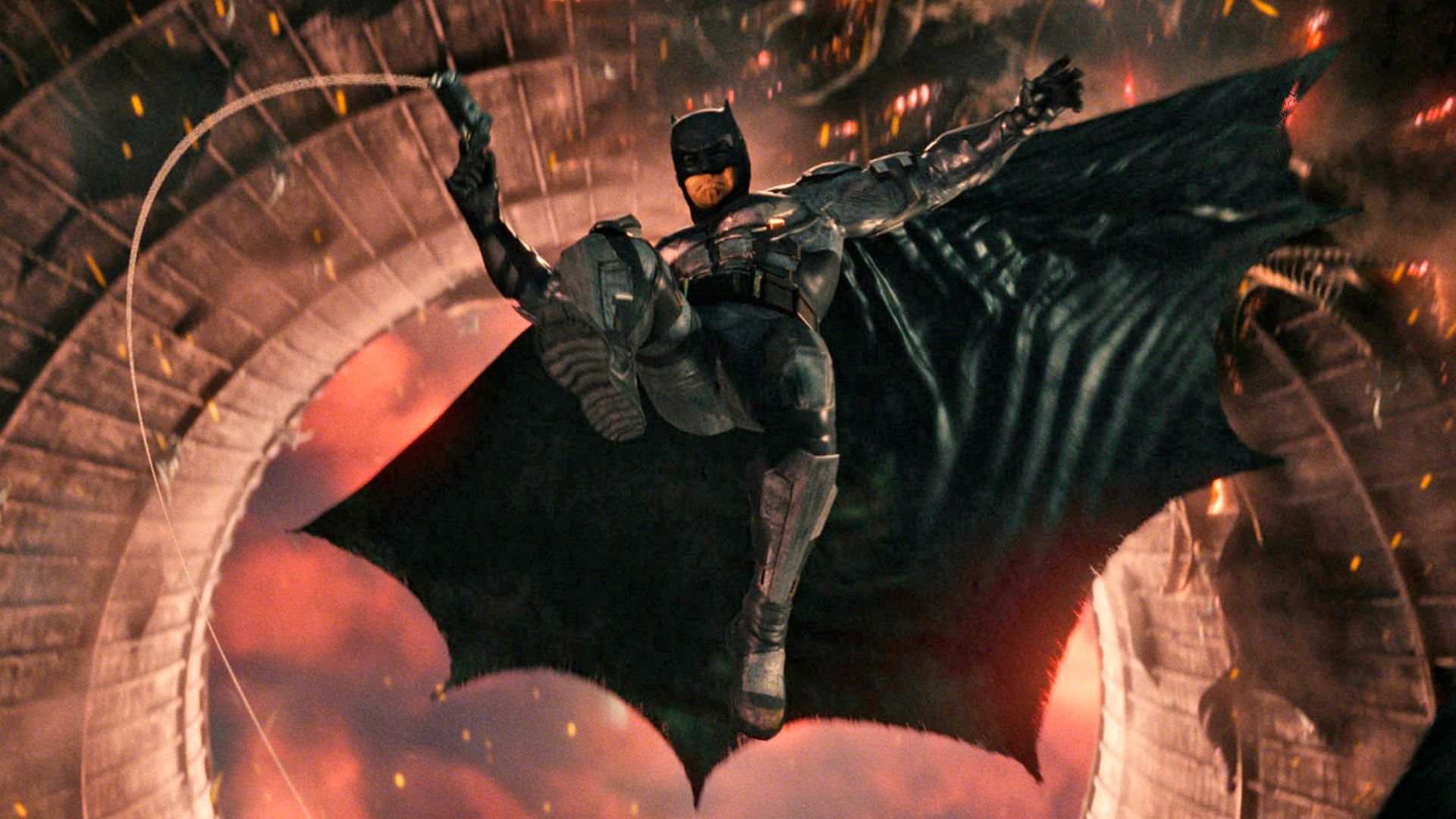 justice league batman wallpaper,batman,cg artwork,demon,fictional character,action adventure game