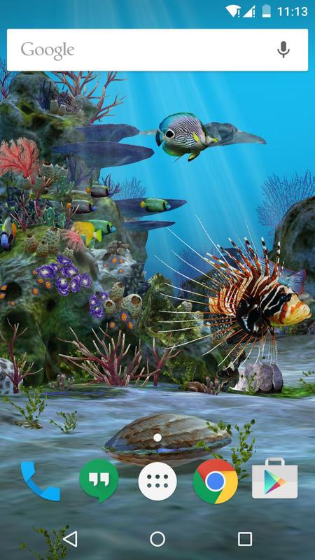 aquarium live wallpaper hd,biologie marine,poisson,poisson,capture d'écran,jeux