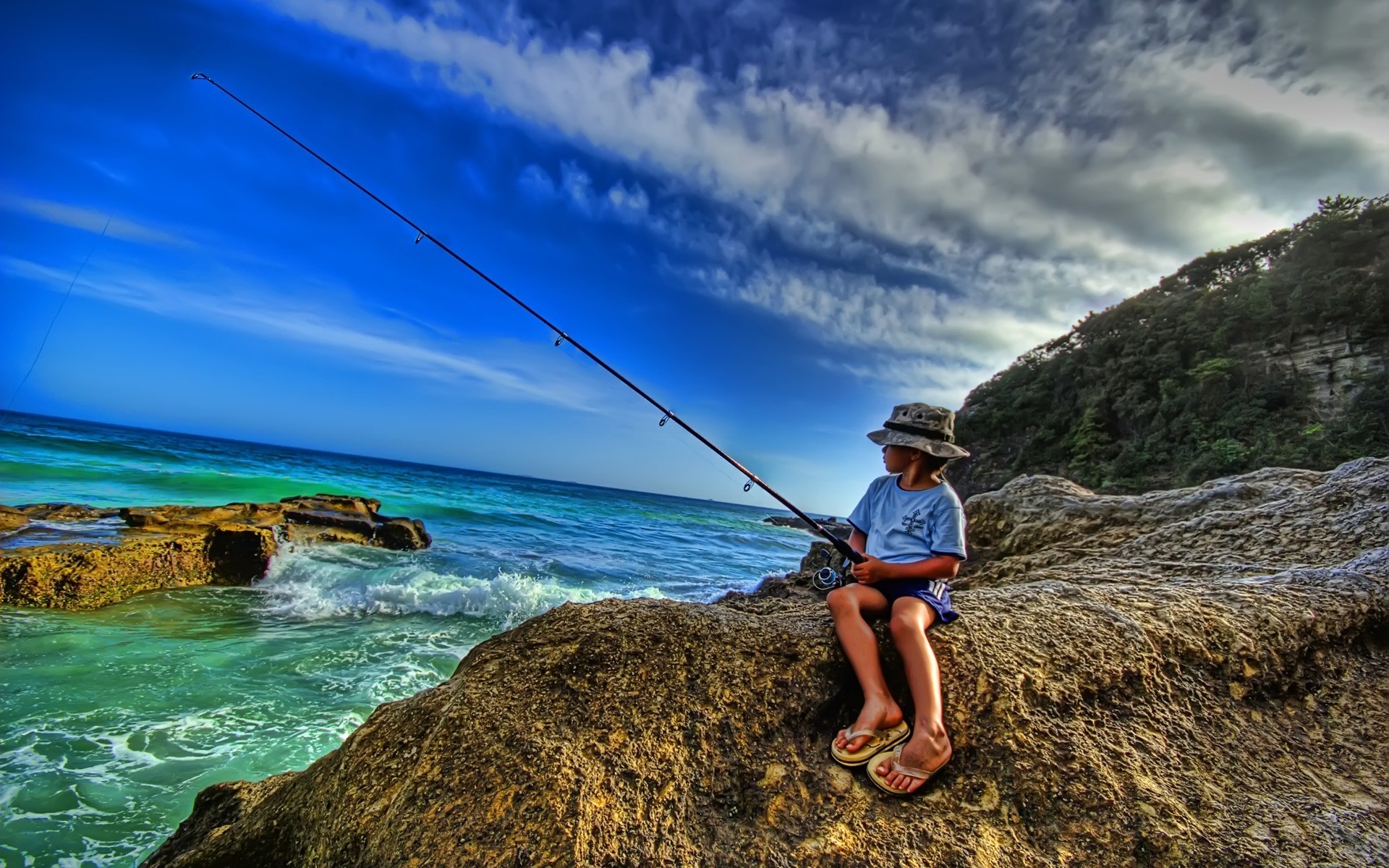 fondos de pantalla de pesca,pesca en roca,caña de pescar,recreación al aire libre,pesca con caña,pescar