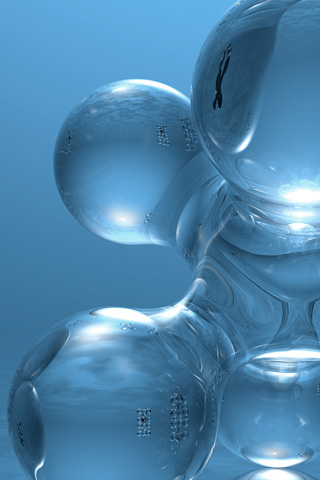 iphone 3d touch wallpaper,blue,water,transparent material,reflection,glass