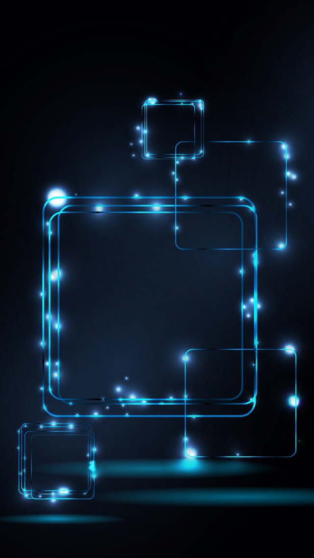 iphone 3d touch wallpaper,blau,licht,neon ,neonschild,elektrisches blau