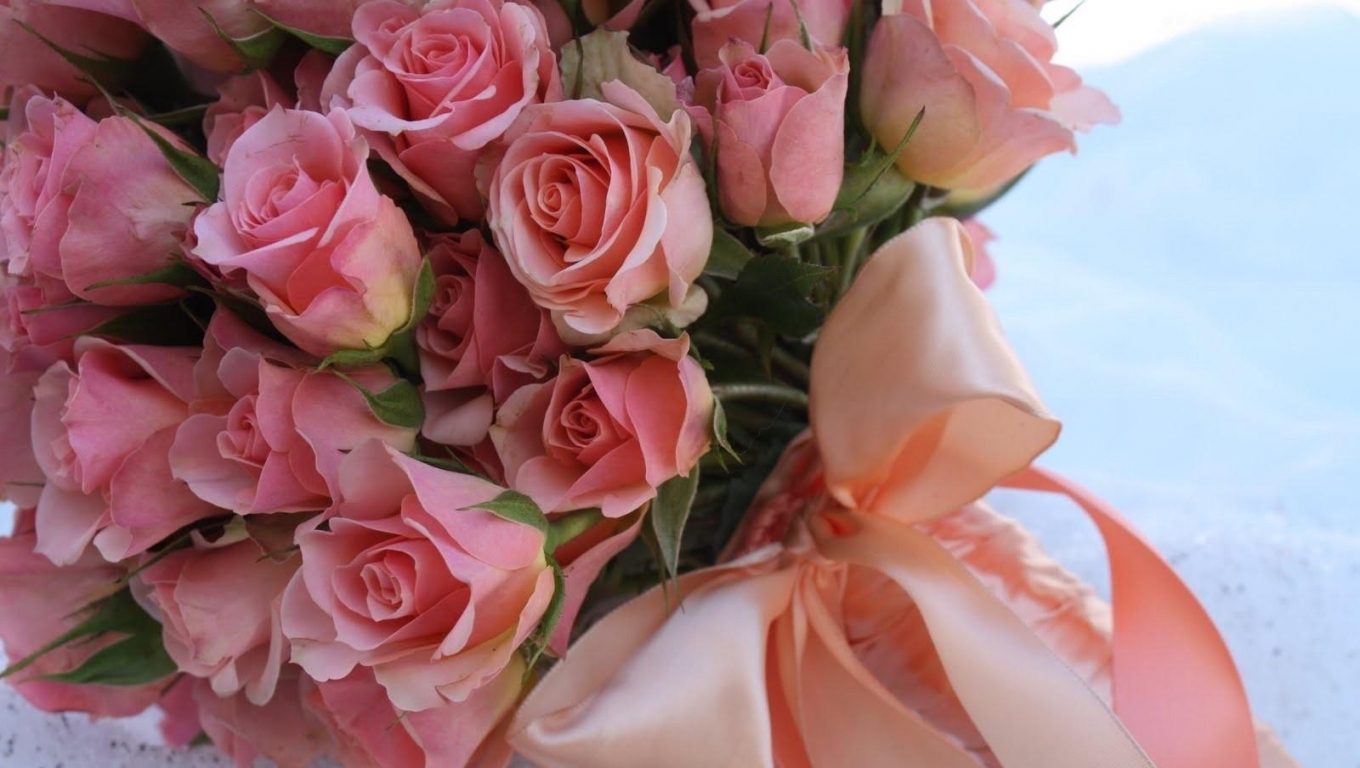 花束の壁紙,花,庭のバラ,ピンク,花束,ローズ