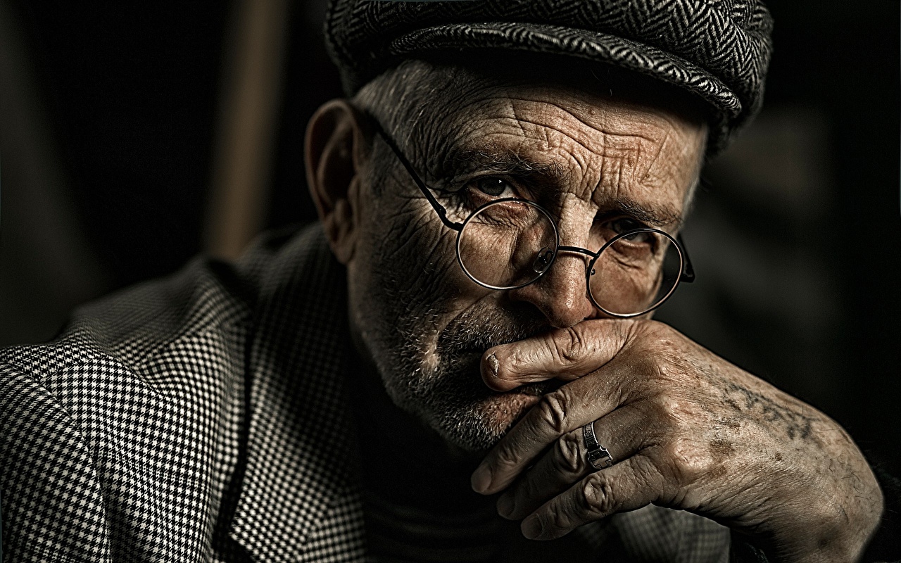 old man wallpaper,wrinkle,skin,glasses,human,eye