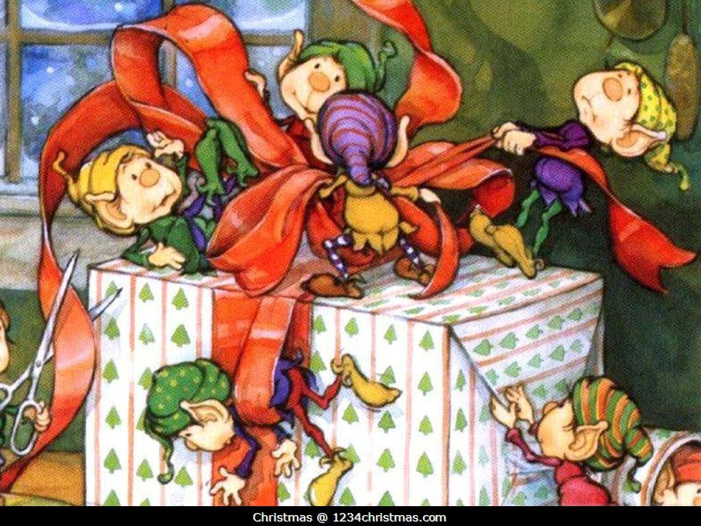 christmas elf wallpaper,animated cartoon,cartoon,fictional character,illustration,fiction