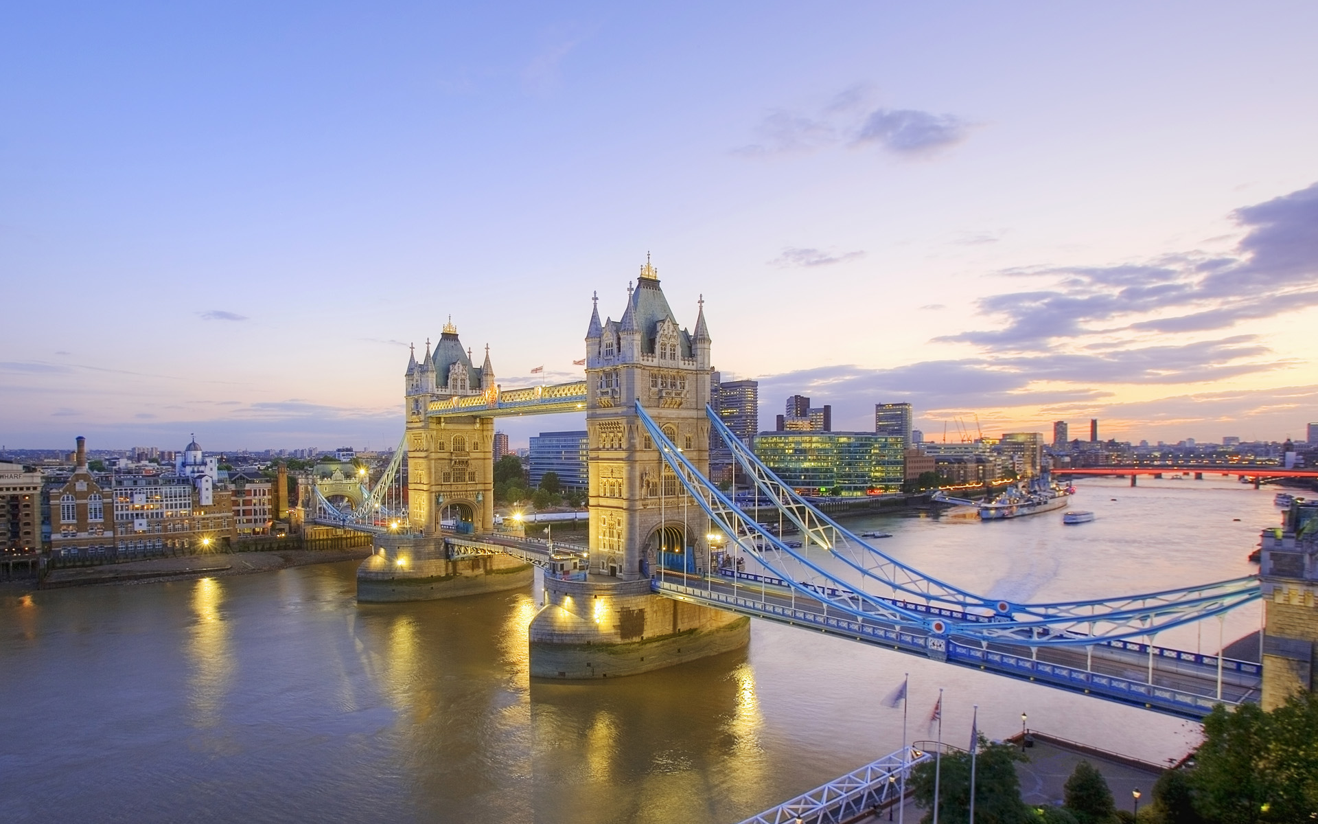 united kingdom wallpaper,landmark,sky,bridge,river,city