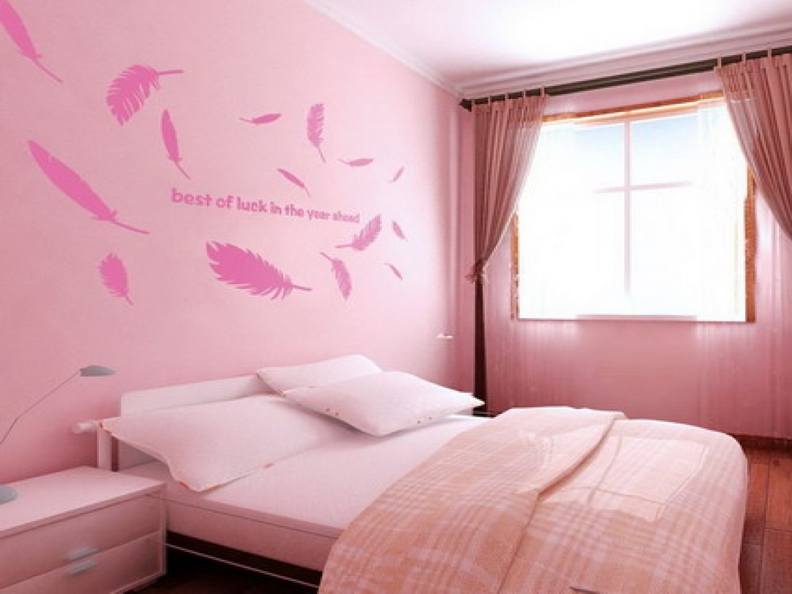teenage bedroom wallpaper,bedroom,pink,room,wall,bed