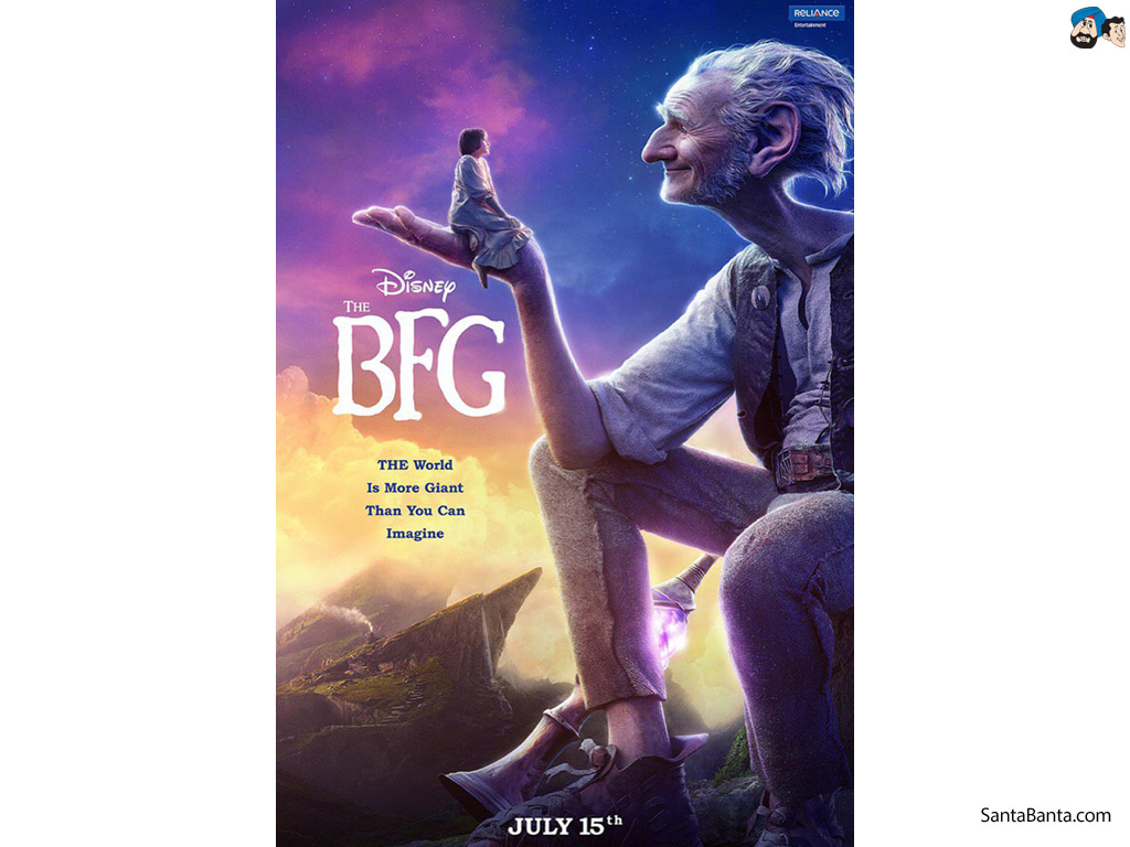 fond d'écran bfg,ciel,affiche,film,personnage fictif,couverture de l'album