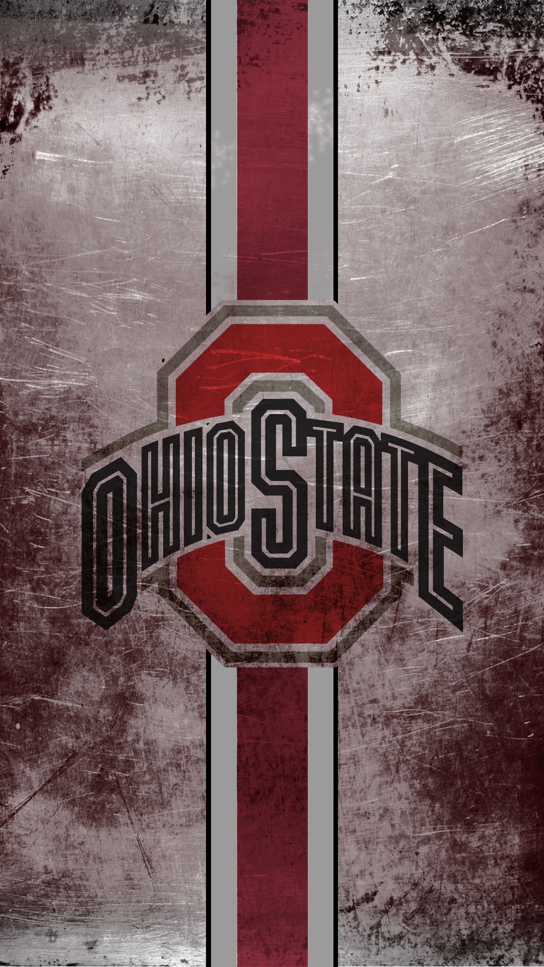 ohio state phone wallpaper,rot,text,schriftart,illustration,grafik