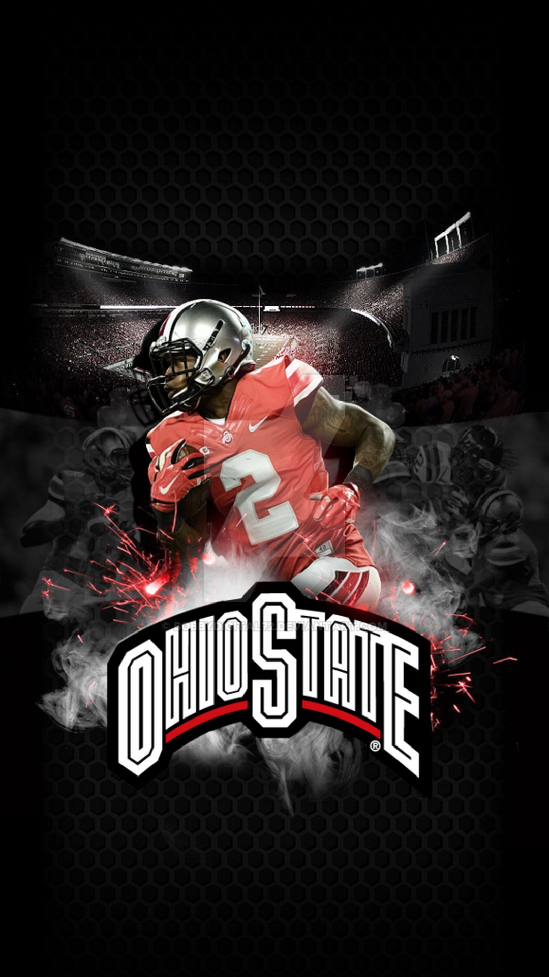 ohio state phone wallpaper,poster,games,font,t shirt,graphic design