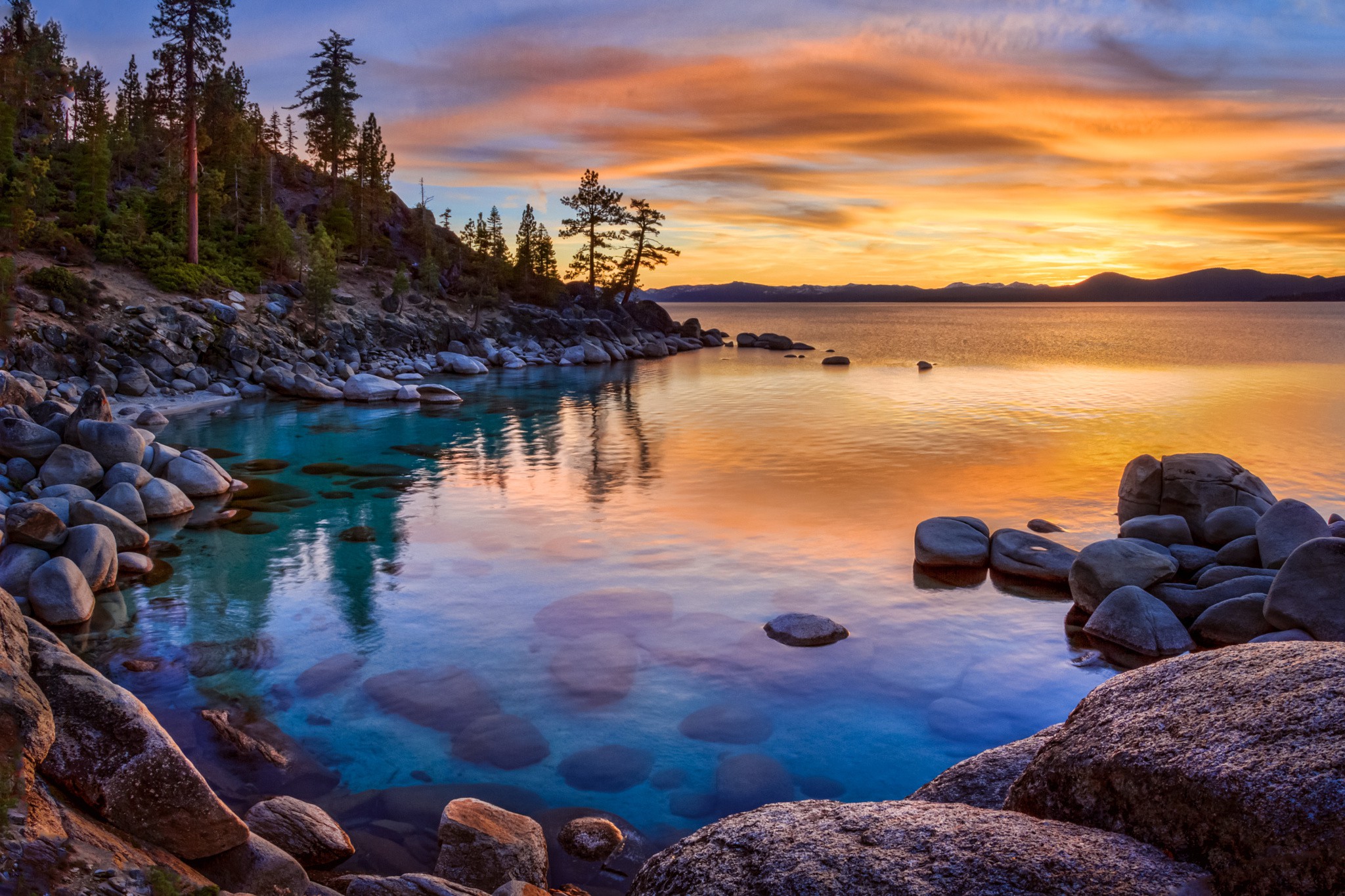 fond d'écran du lac tahoe,plan d'eau,ciel,la nature,paysage naturel,l'eau