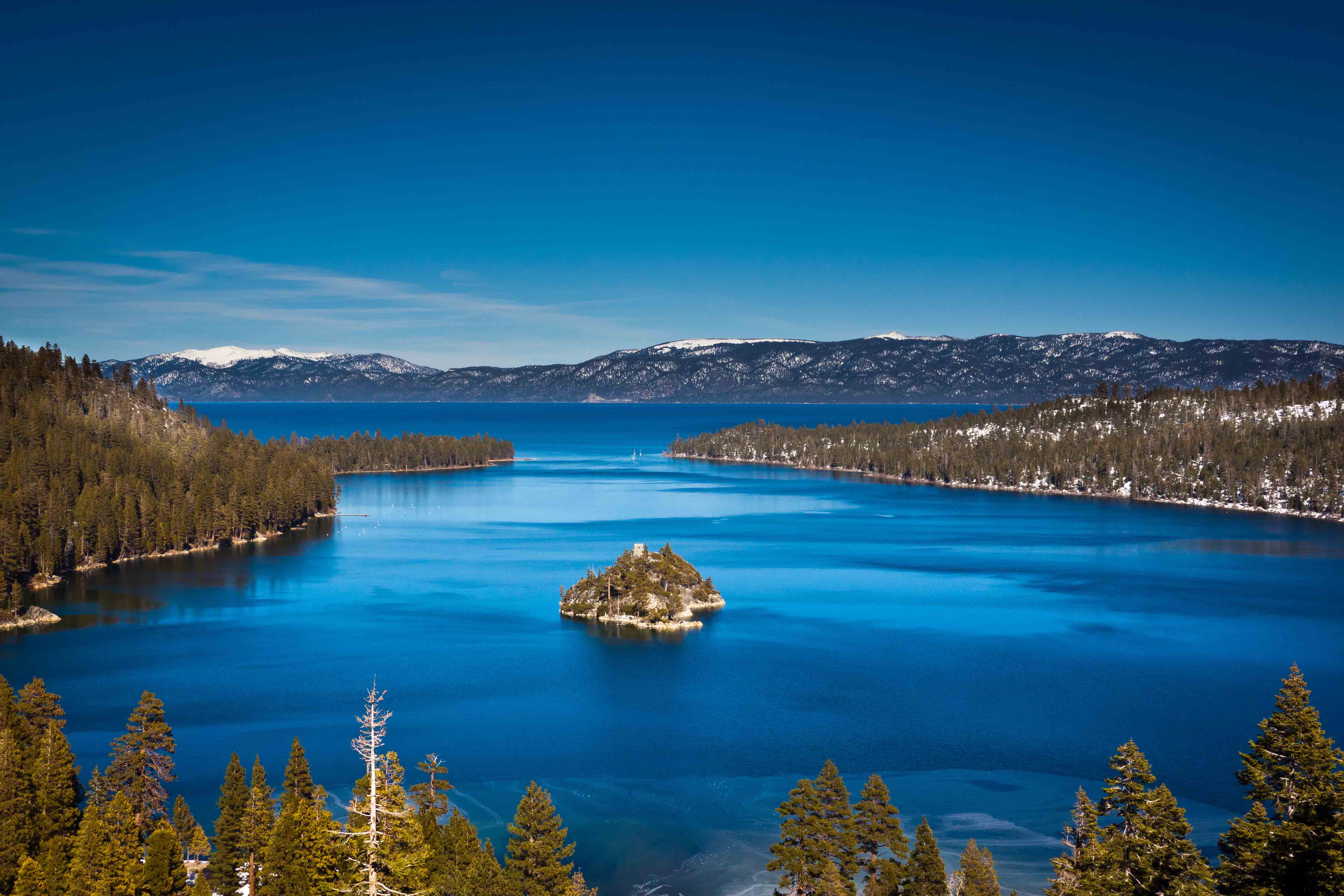 タホ湖の壁紙,水域,自然の風景,自然,空,湖