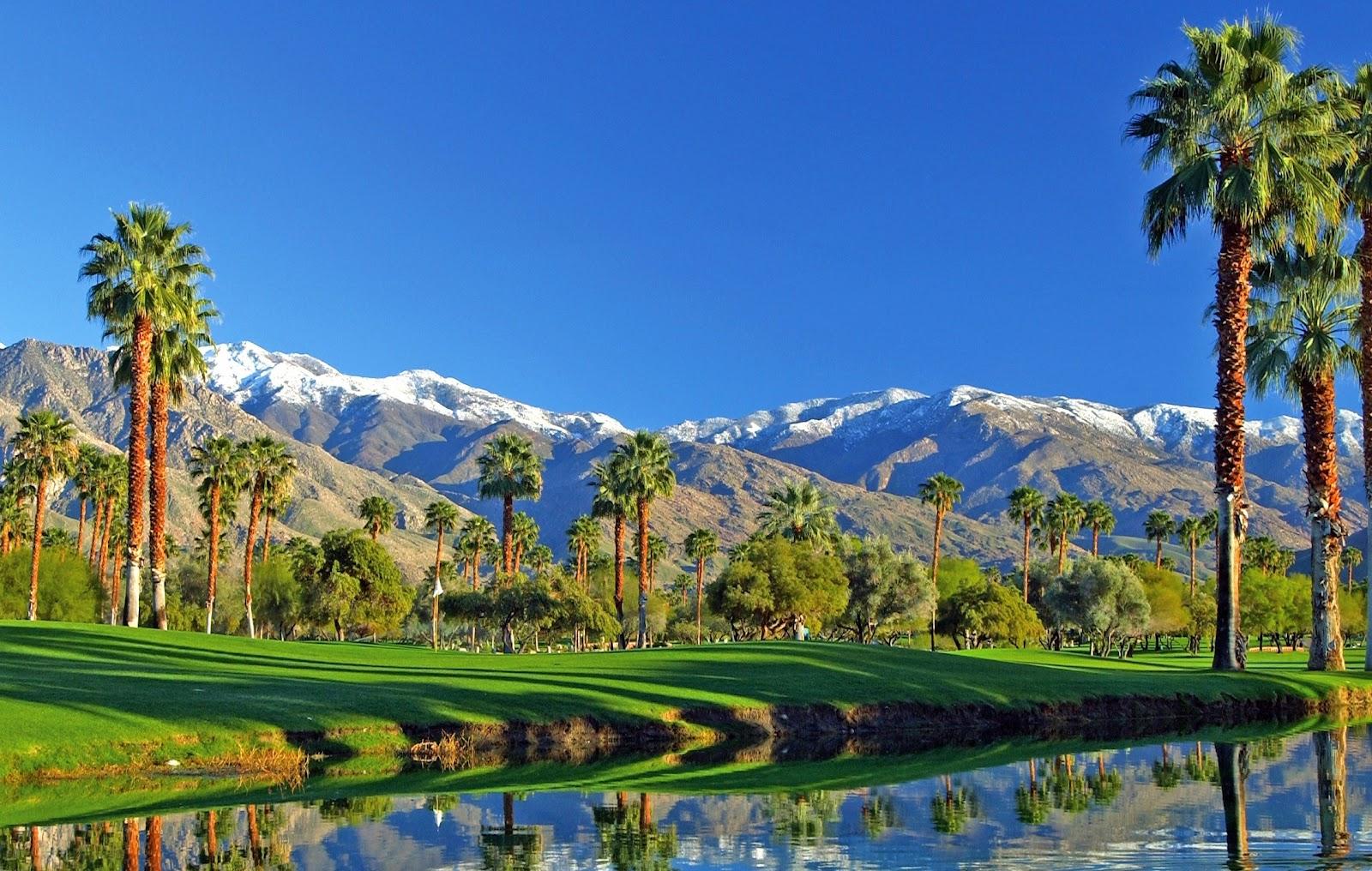 fondo de pantalla de palm springs,paisaje natural,naturaleza,cordillera,estación de la colina,campo de golf