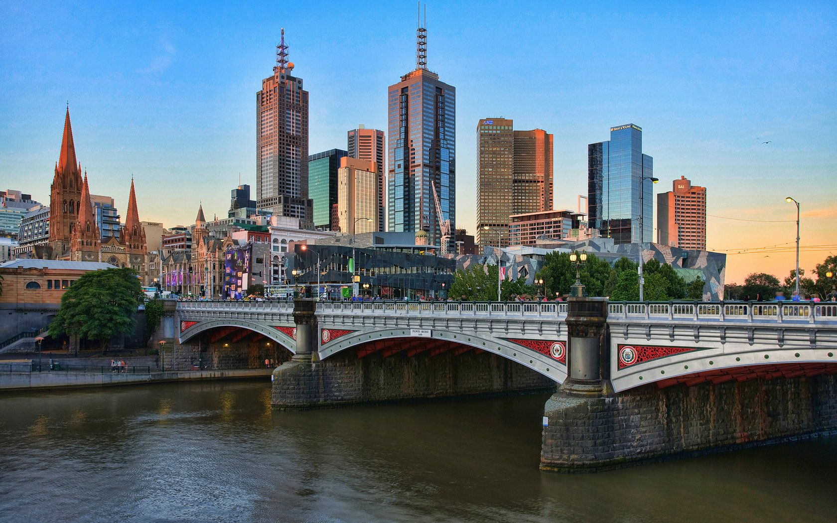 melbourne wallpaper hd,stadt,stadtbild,metropolregion,horizont,bogenbrücke