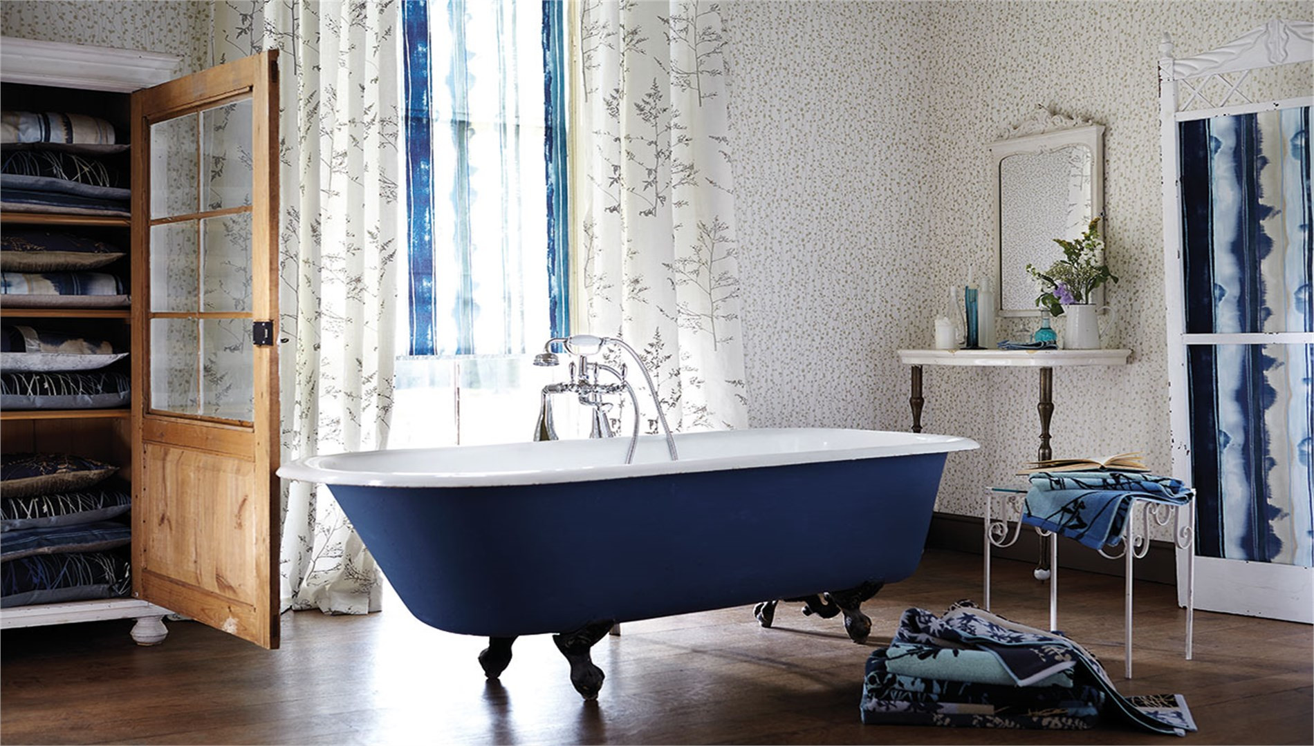 removable wallpaper australia,bathtub,bathroom,room,blue,product