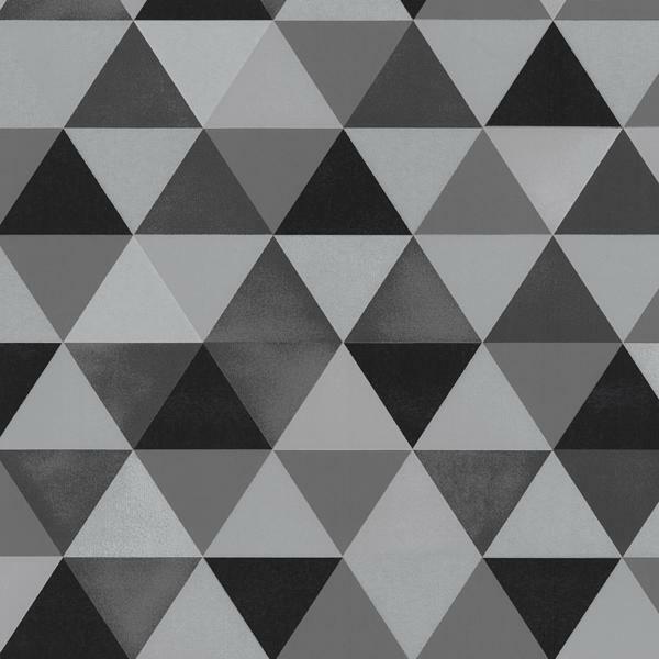 modern grey wallpaper,black,pattern,black and white,grey,triangle