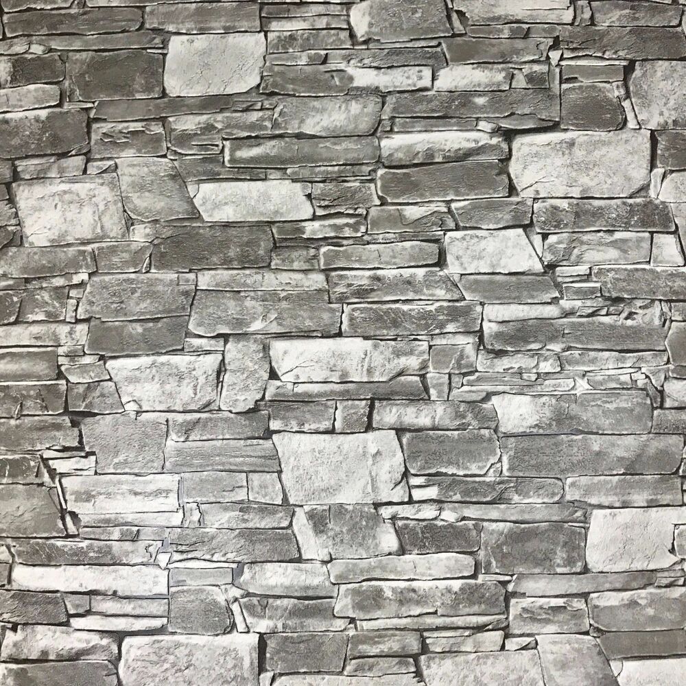現代の灰色の壁紙,石垣,壁,れんが,れんが,建物