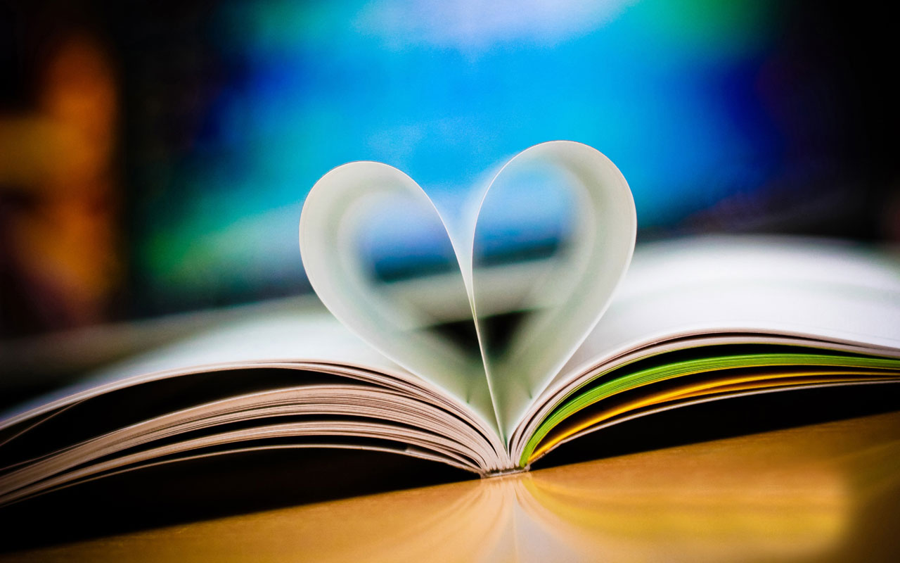 mejor fondo de pantalla del mundo del amor,azul,amor,corazón,libro,leyendo