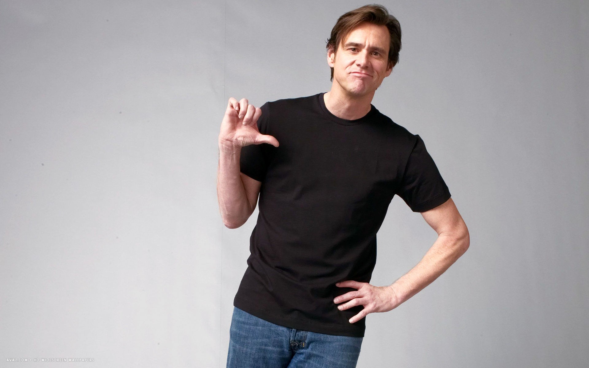 jim carrey wallpaper,t shirt,shoulder,clothing,neck,arm