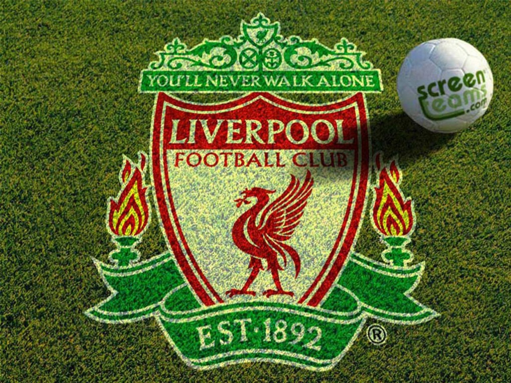 wallpaper liverpool bergerak,emblem,grass,logo,competition event,symbol