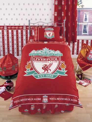 liverpool fc bedroom wallpaper,textile,banner,linens