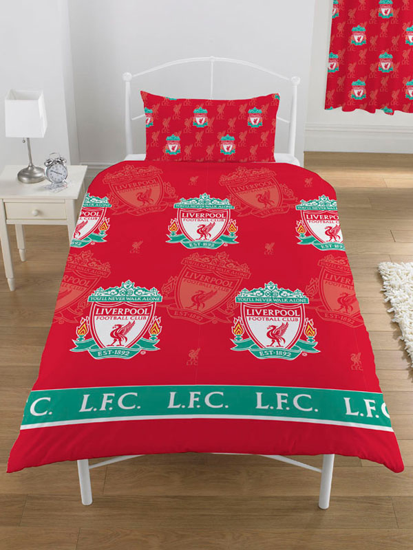 papier peint chambre liverpool fc,rouge,textile,couette,drap de lit,linge de maison