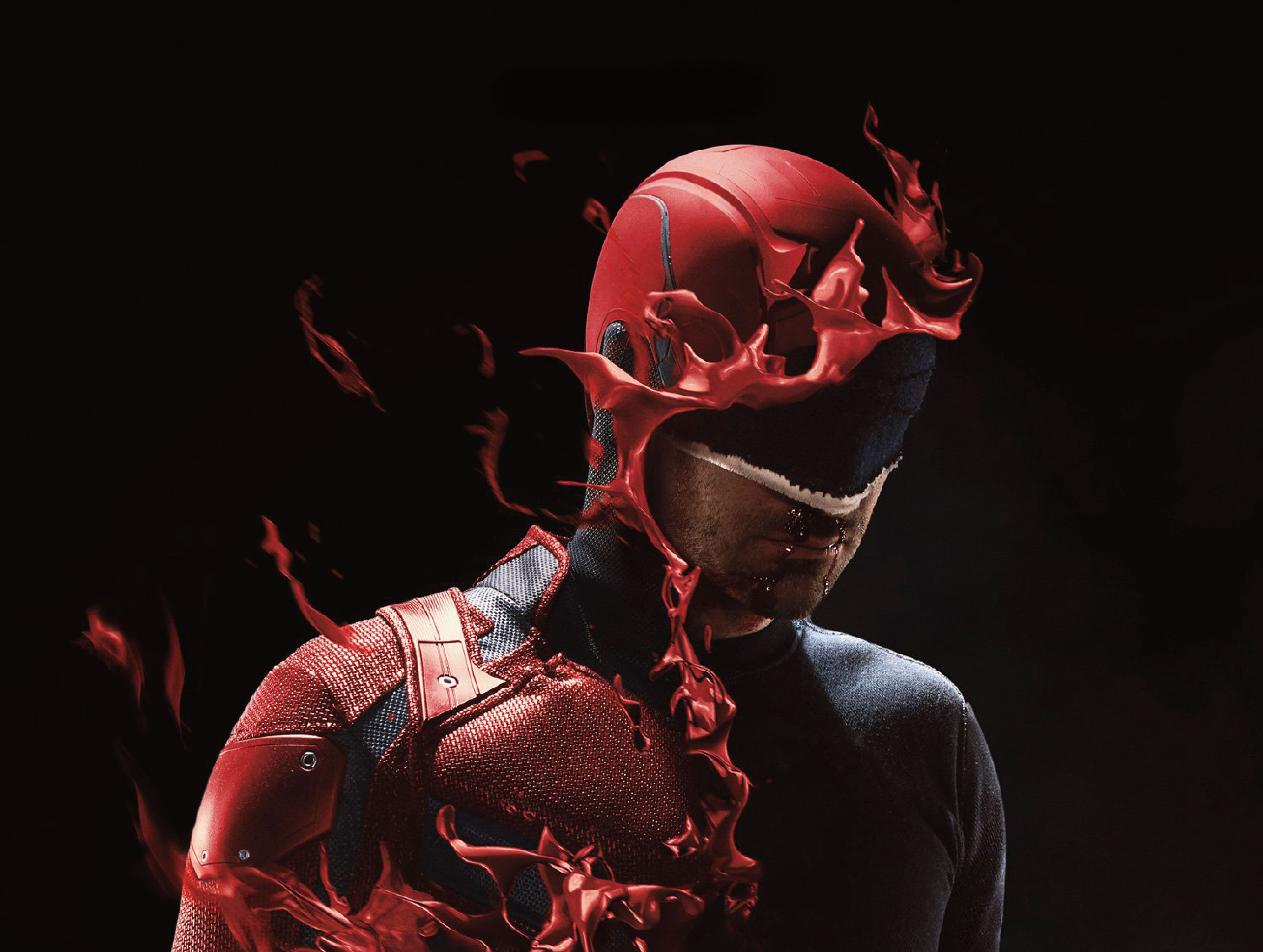 carta da parati daredevil 4k,umano,personaggio fittizio,corpo umano,prestazione,illustrazione