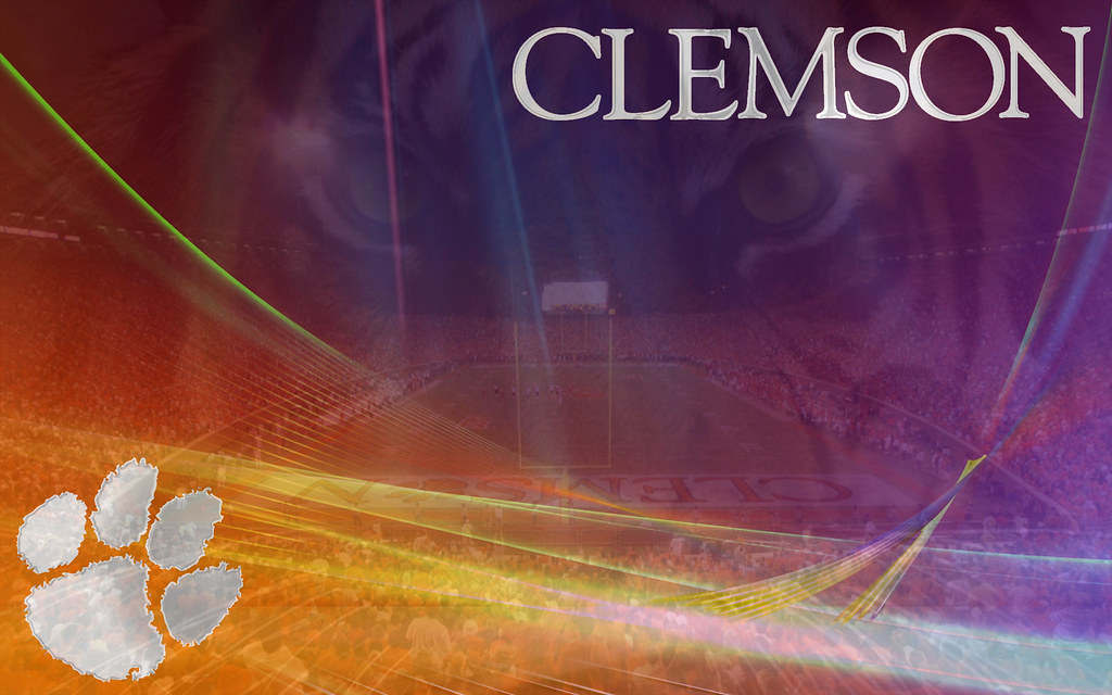 clemson tigers wallpaper,text,font,graphic design,sky,graphics