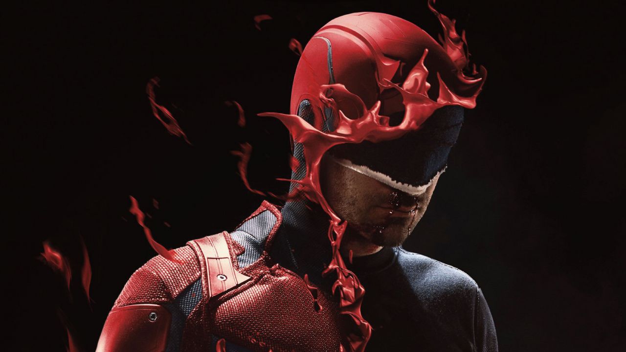 carta da parati daredevil 4k,personaggio fittizio,corpo umano,carne,supereroe,illustrazione