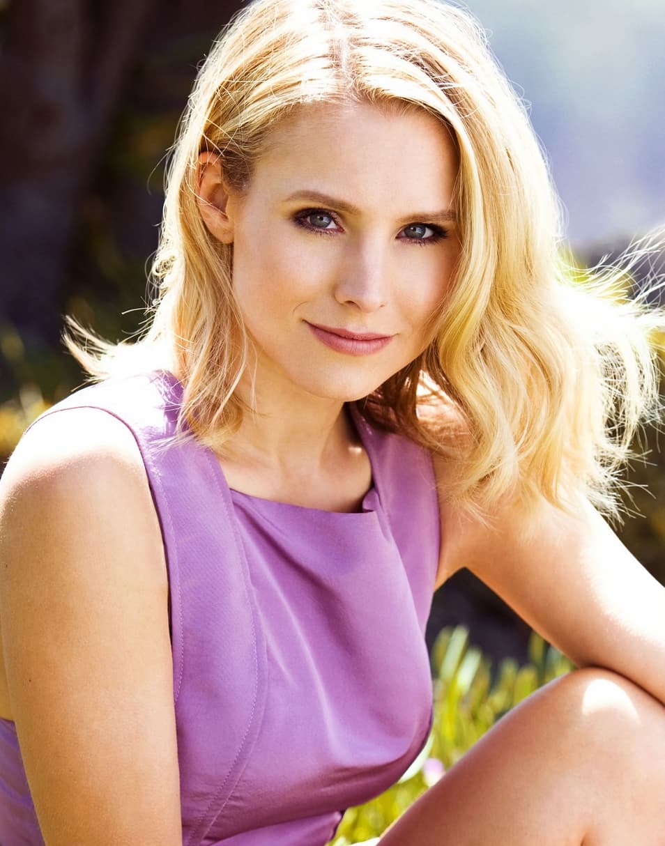 kristen bell wallpaper,hair,blond,beauty,hairstyle,skin