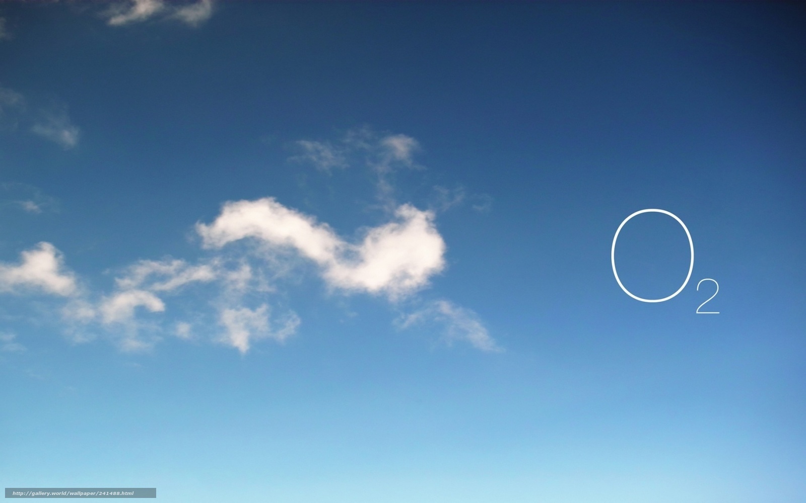 o2壁紙,空,昼間,青い,雲,雰囲気