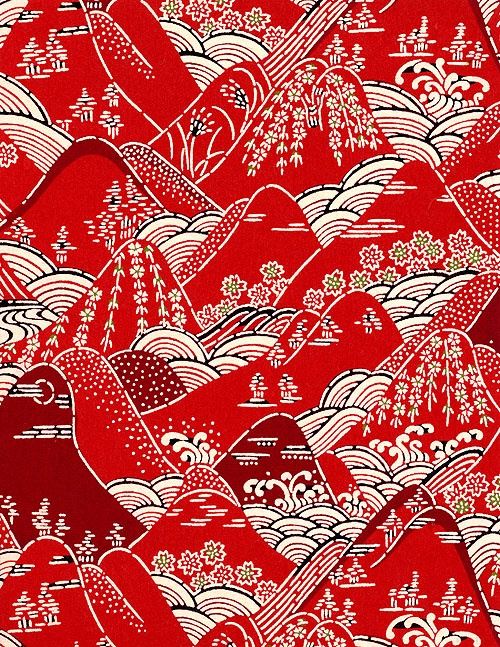 papier peint à motifs japonais,rouge,modèle,textile,conception,modèle