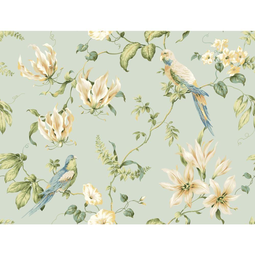 floral and bird wallpaper,plant,wallpaper,flower,branch,pattern