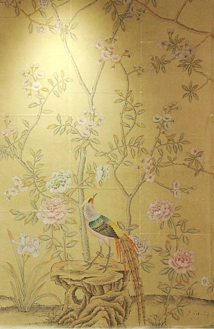 아시아 테마 벽지,벽지,직물,식물,나무,미술