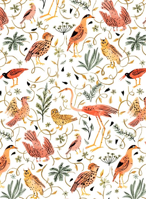 bird pattern wallpaper,pattern,botany,design,wrapping paper,wallpaper
