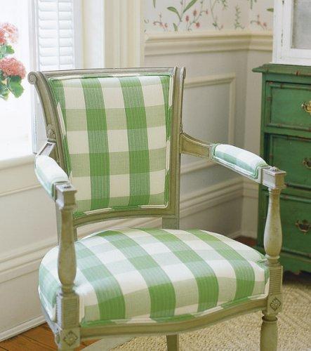 녹색 체크 벽지,의자,초록,가구,방,방석