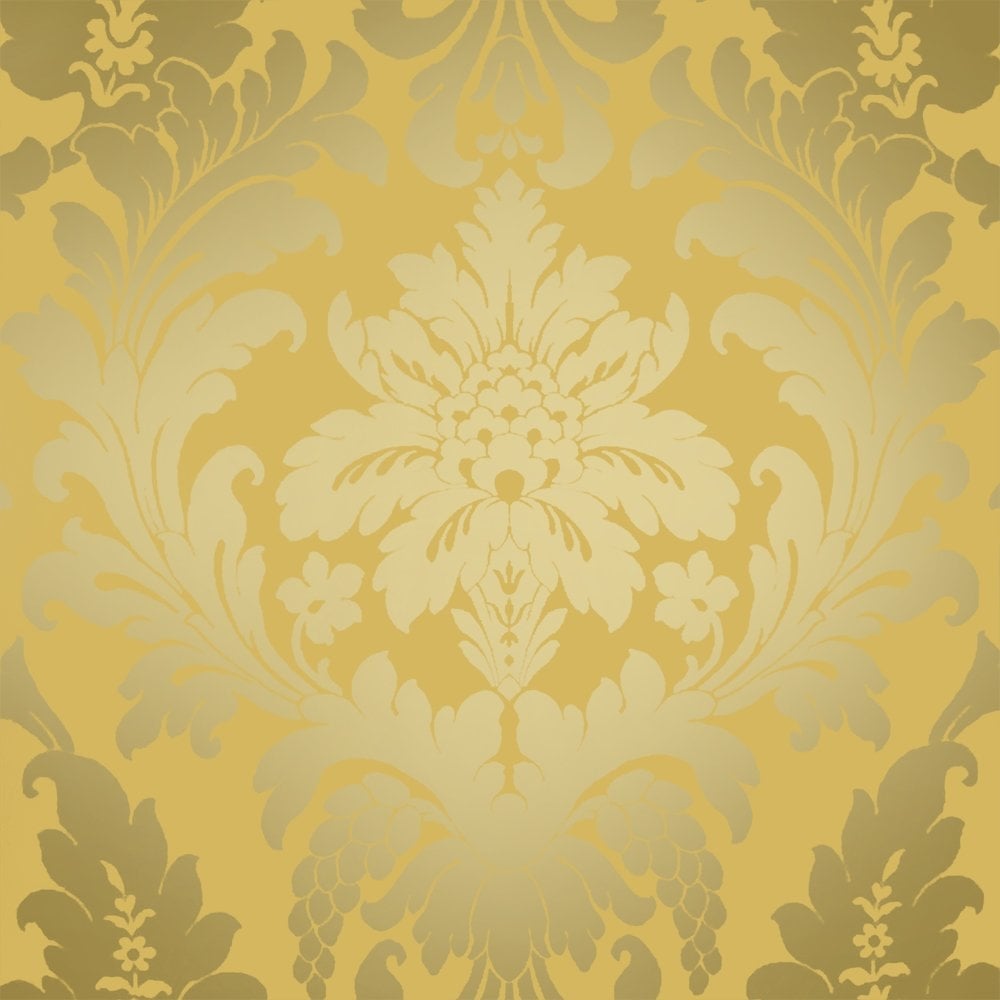 yellow and silver wallpaper,pattern,yellow,green,wallpaper,floral design